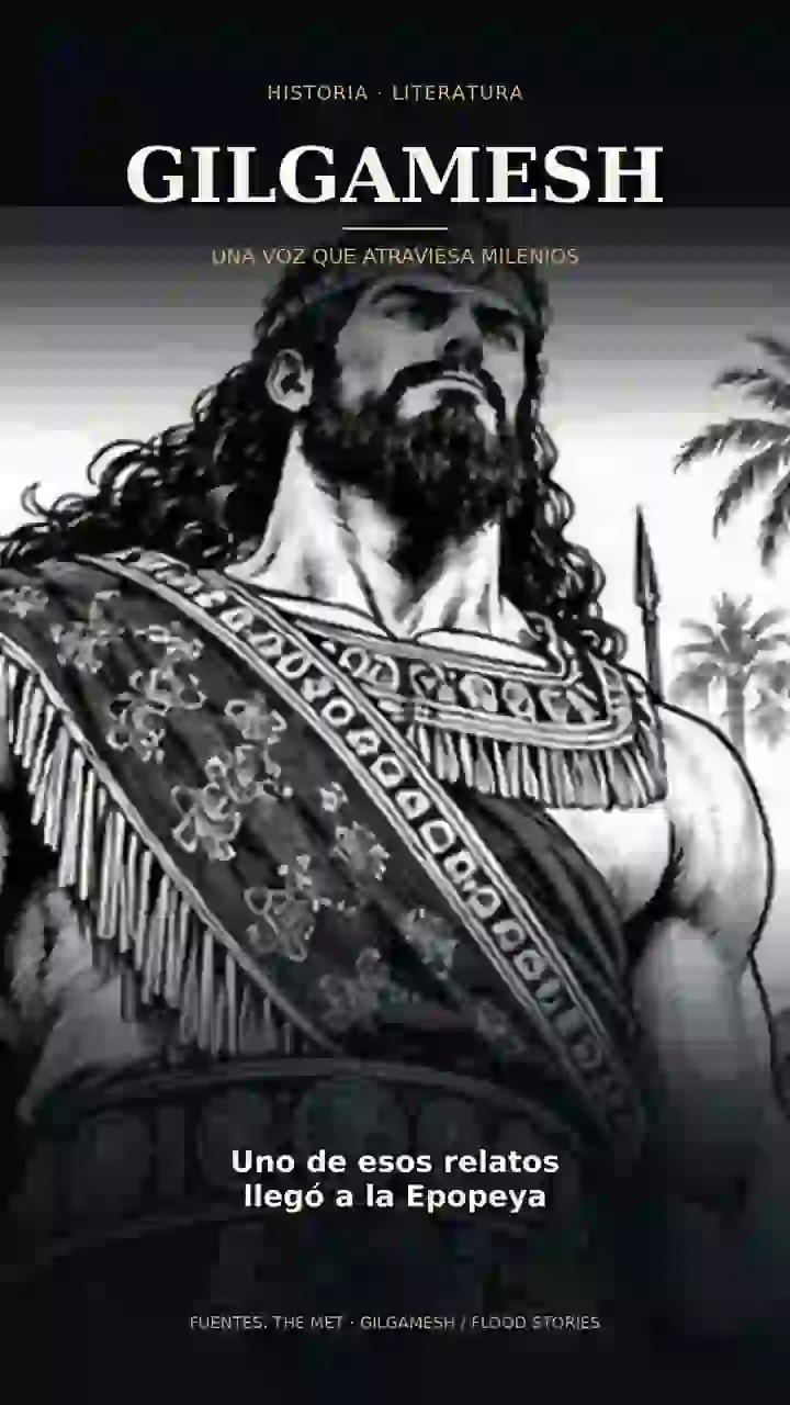 Gilgamesh, protagonista de la antigua epopeya mesopotámica